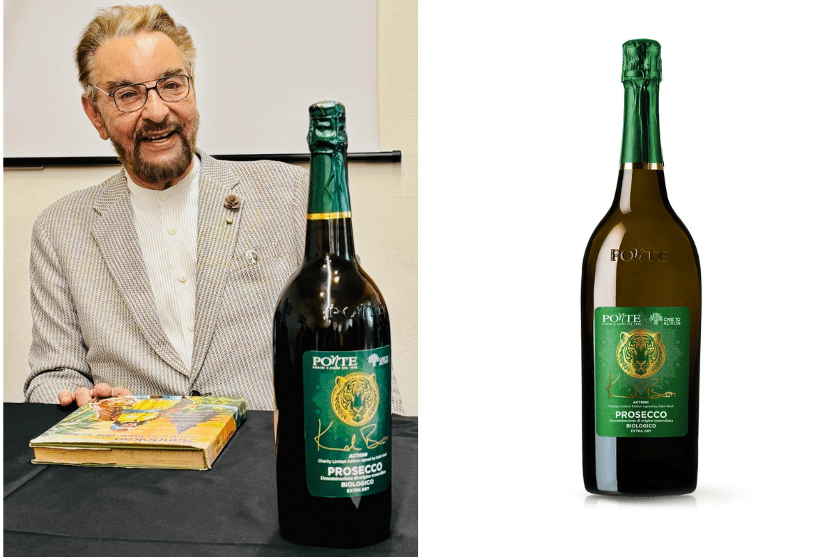 Kabir Bedi firma ACTION! il Prosecco solidale che sostiene i bambini dell'India