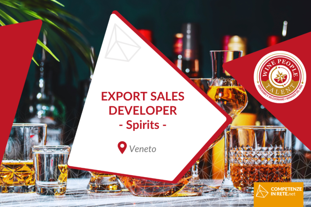 EXPORT SALES DEVELOPER Spirits