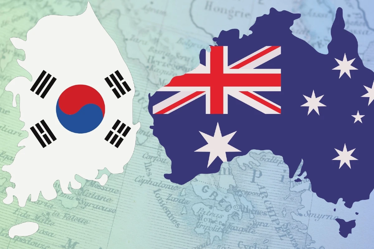 australia sud corea
