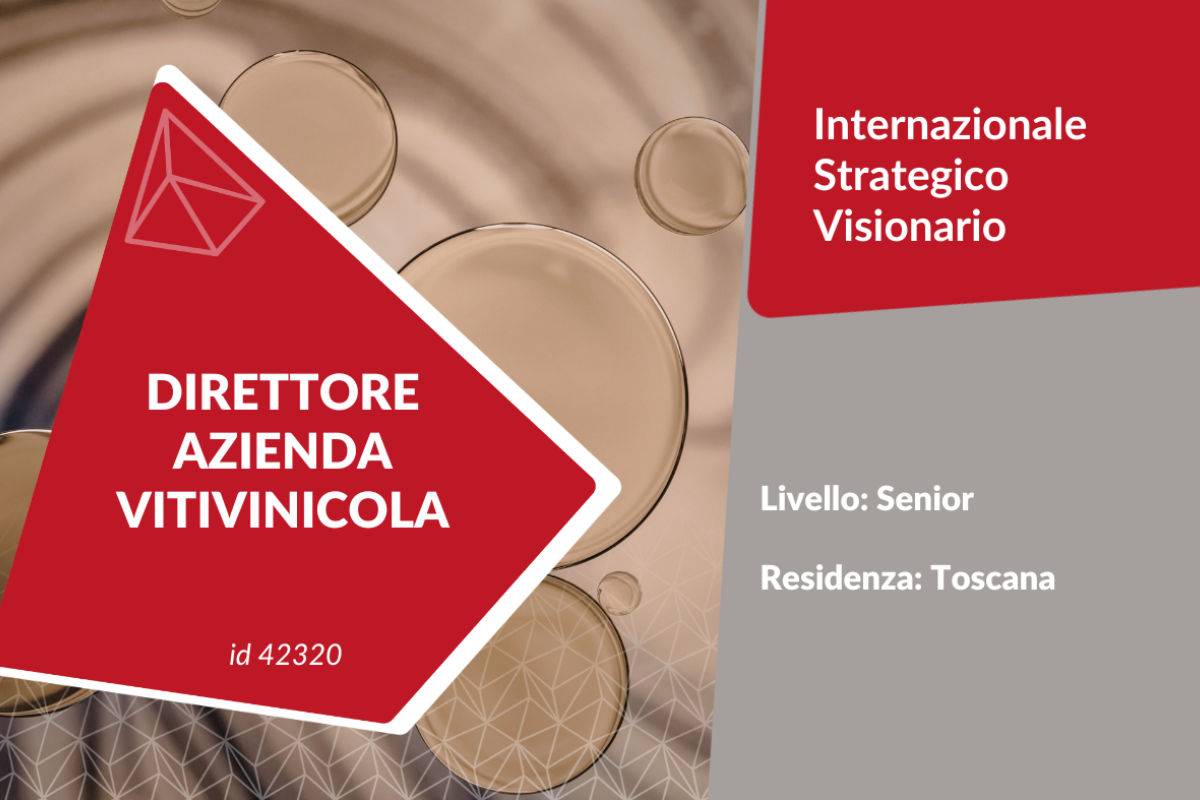 Direttore Azienda Vitivinicola