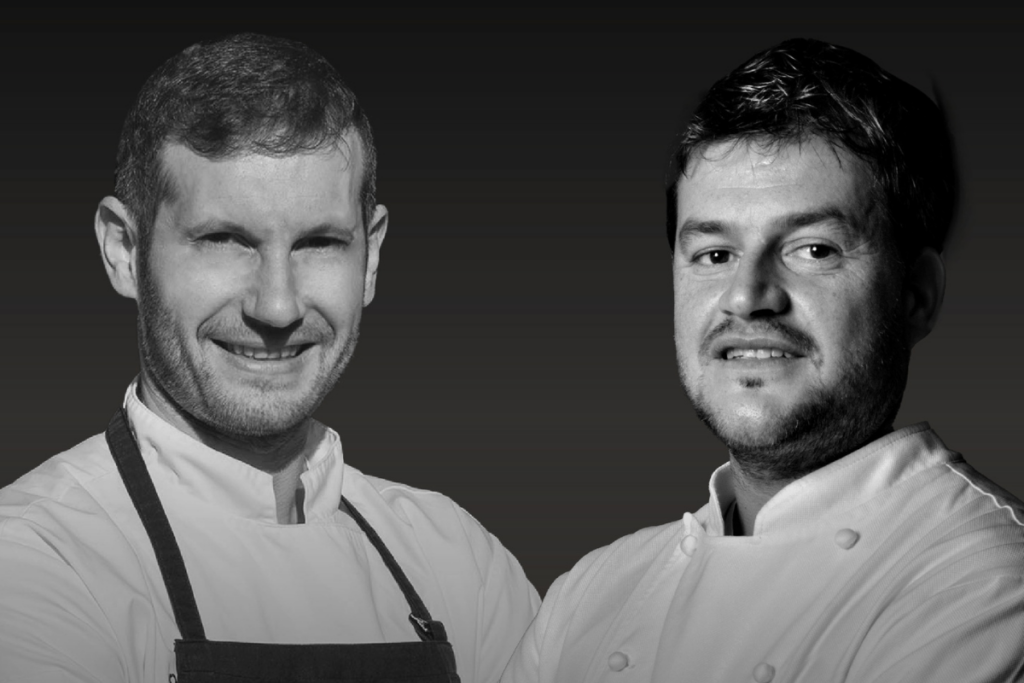 Due visioni, un linguaggio comune la cena a quattro mani di Luca Tegon e Peter Brunel