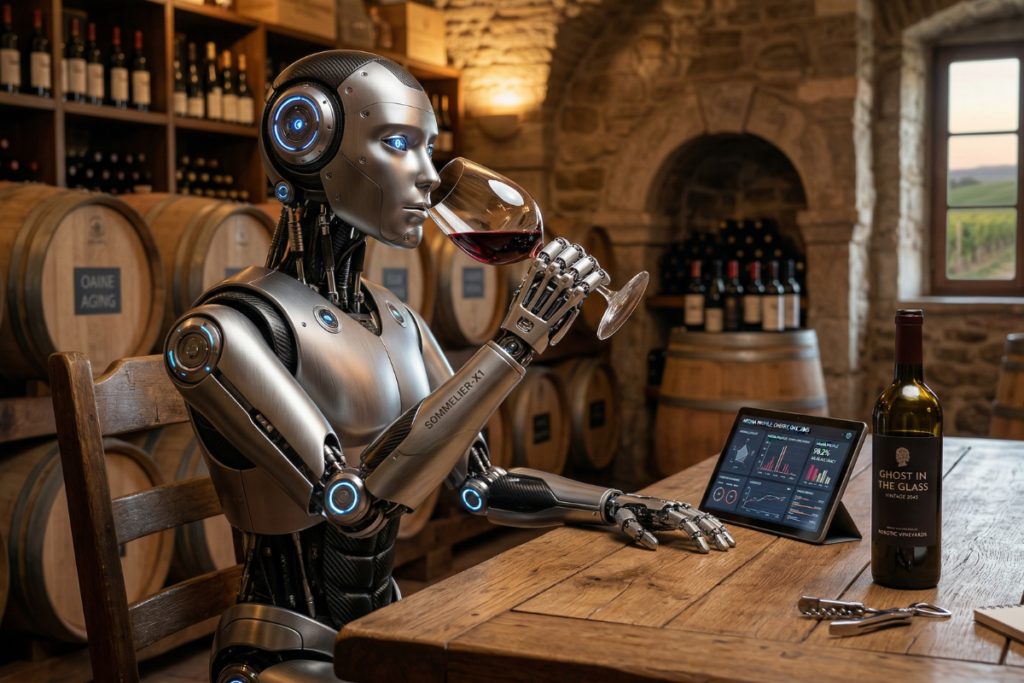 Ghost in the Glass la tecnologia al servizio del vino o il calice al servizio dell'algoritmo?