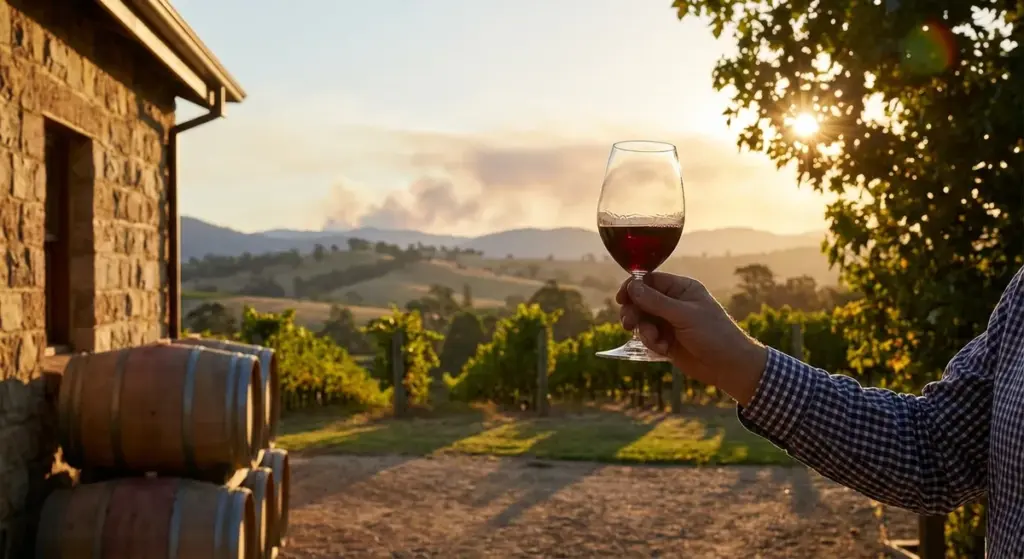 I polimeri MIP hanno salvato il vino australiano dal fumo