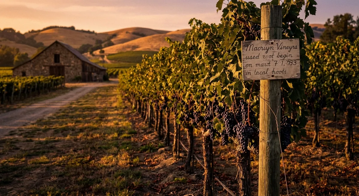 Sagemoor celebra i suoi primi vigneti piantati nel 1972