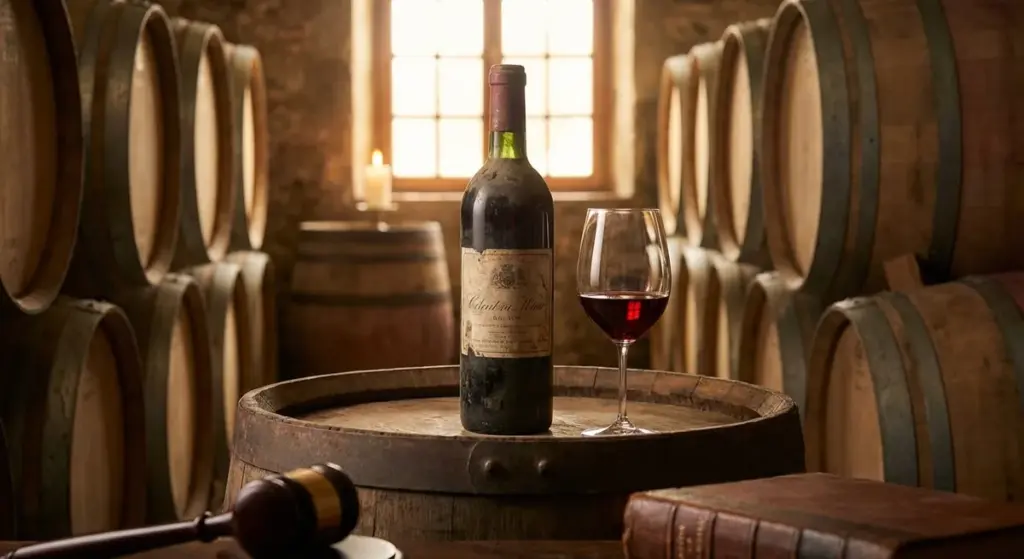 Una bottiglia di vino ha stabilito un nuovo record mondiale.