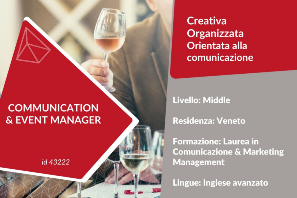 COMMUNICATION & EVENT MANAGER