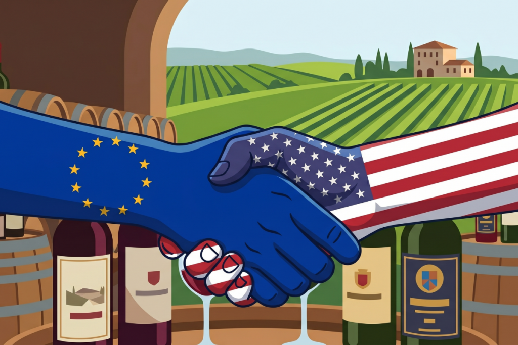 Federvini accoglie con favore l'accordo UE USA Più chiarezza per le imprese esportatrici