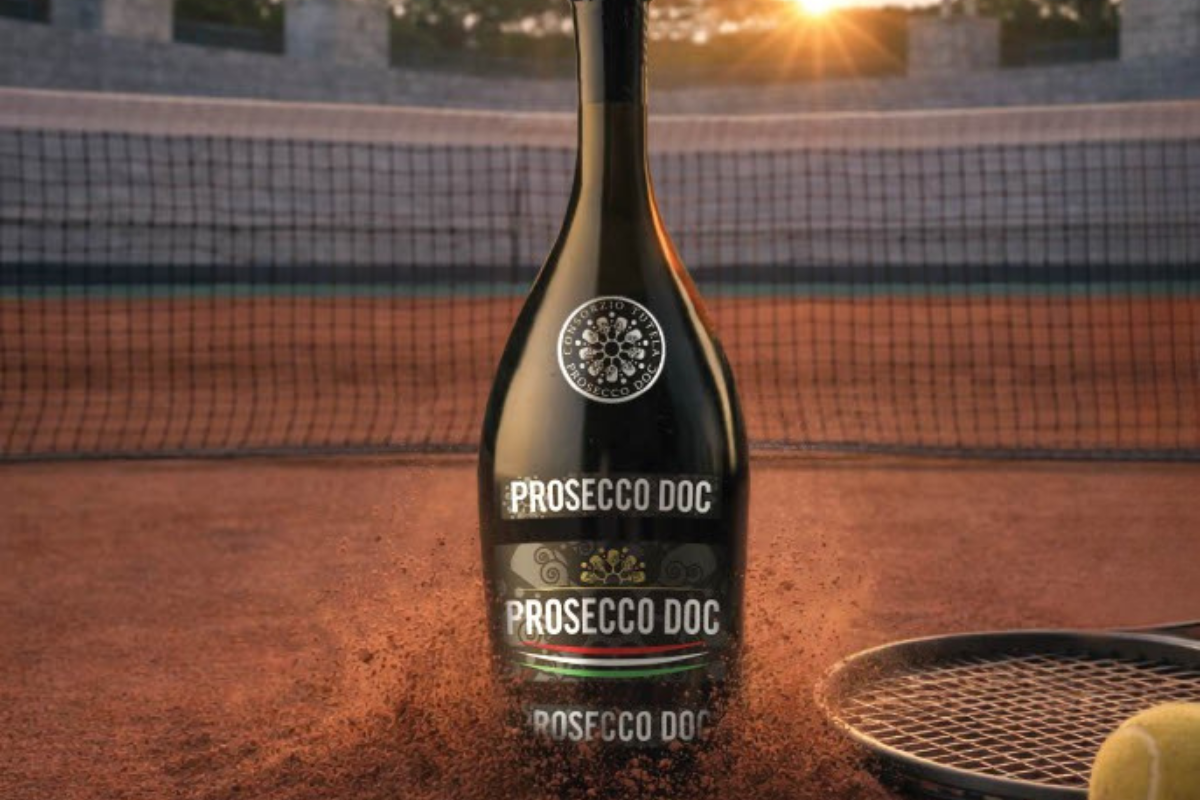 Prosecco DOC Official Partner degli Internazionali BNL d'Italia accordo triennale fino al 2028