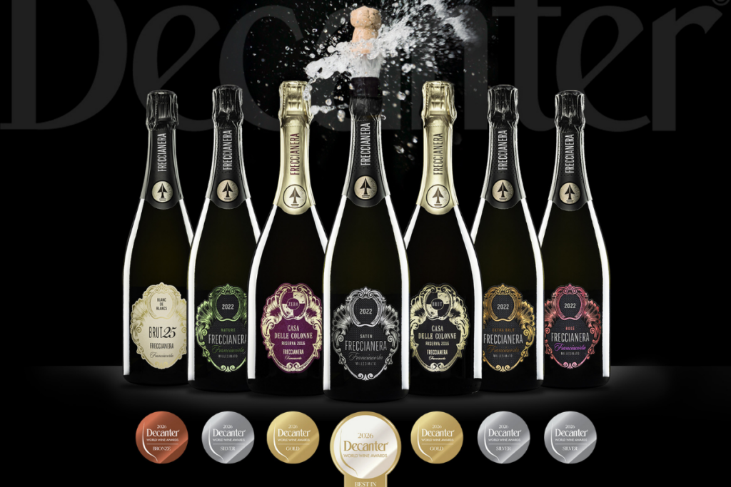 Freccianera conquista il Best in Show al Decanter 2026  il Satèn Millesimato 2022 vola tra le eccellenze mondiali
