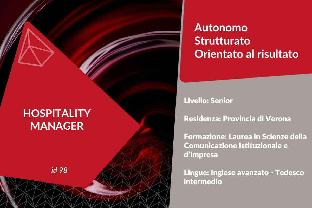 Hospitality Manager