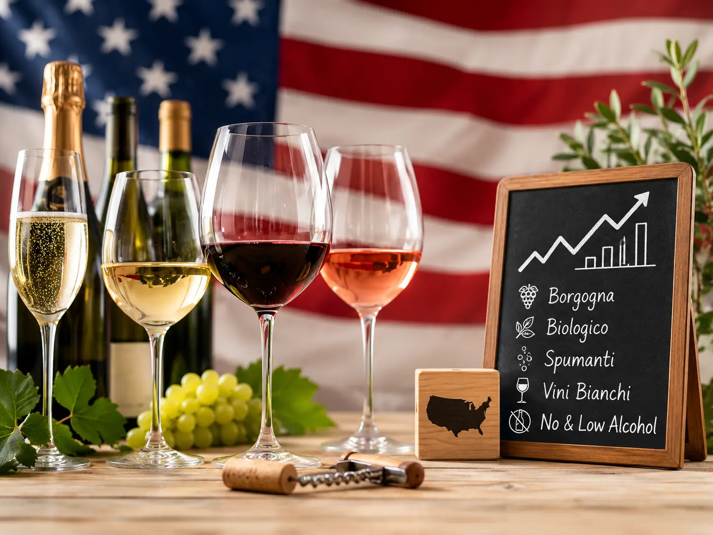 mercato vino usa