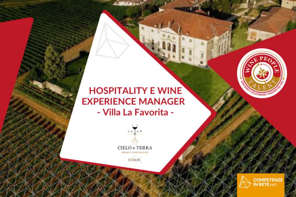 HOSPITALITY E WINE EXPERIENCE MANAGER