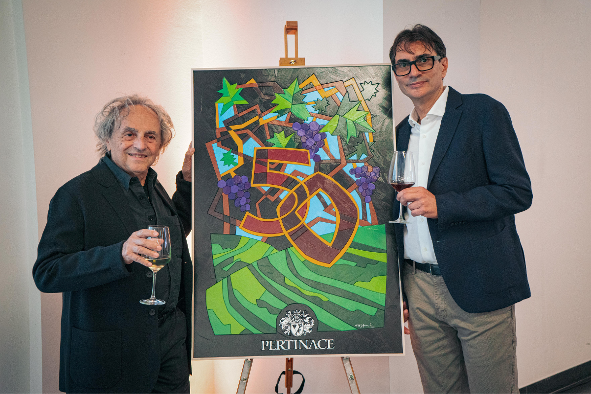 Pertinace, cinquant’anni di Barbaresco. E l’arte entra in cantina