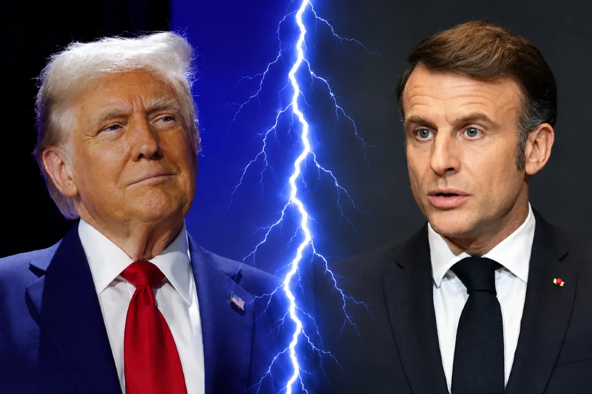 trump macron