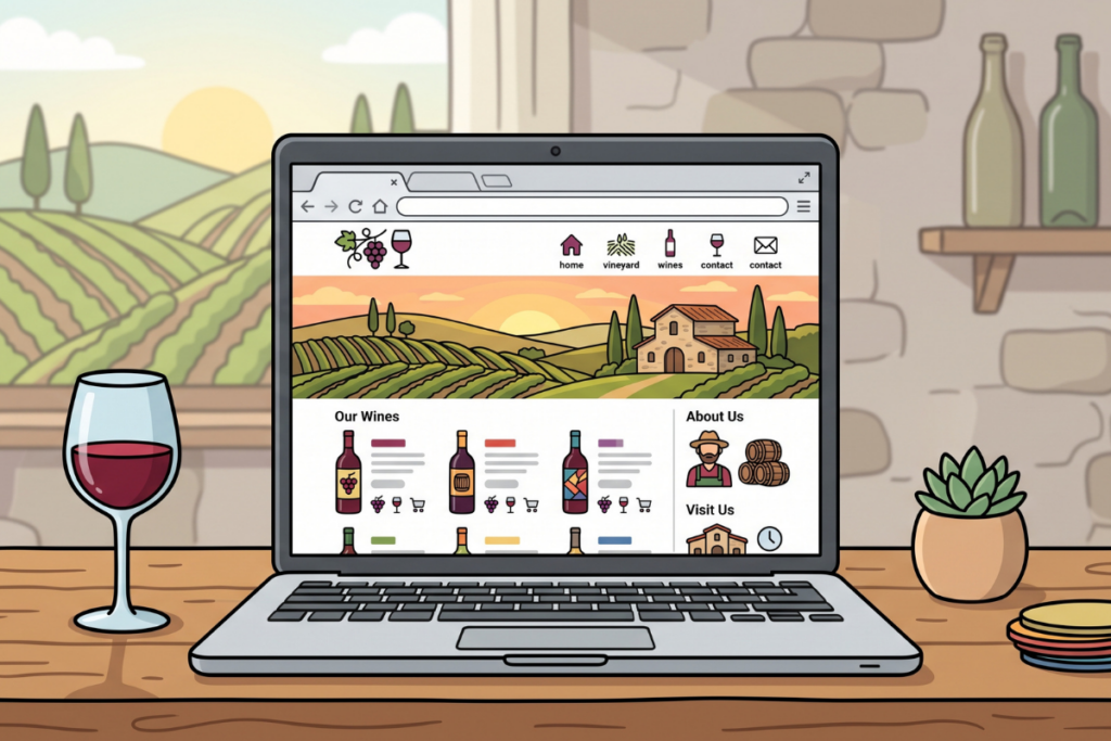Il sito web della tua cantina possiede tutte le carte per attirare il turista?