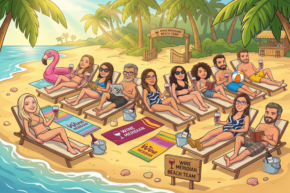 La newsletter di Wine Meridian va in vacanza 