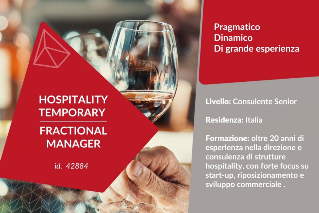 HOSPITALITY TEMPORARY FRACTIONAL MANAGER