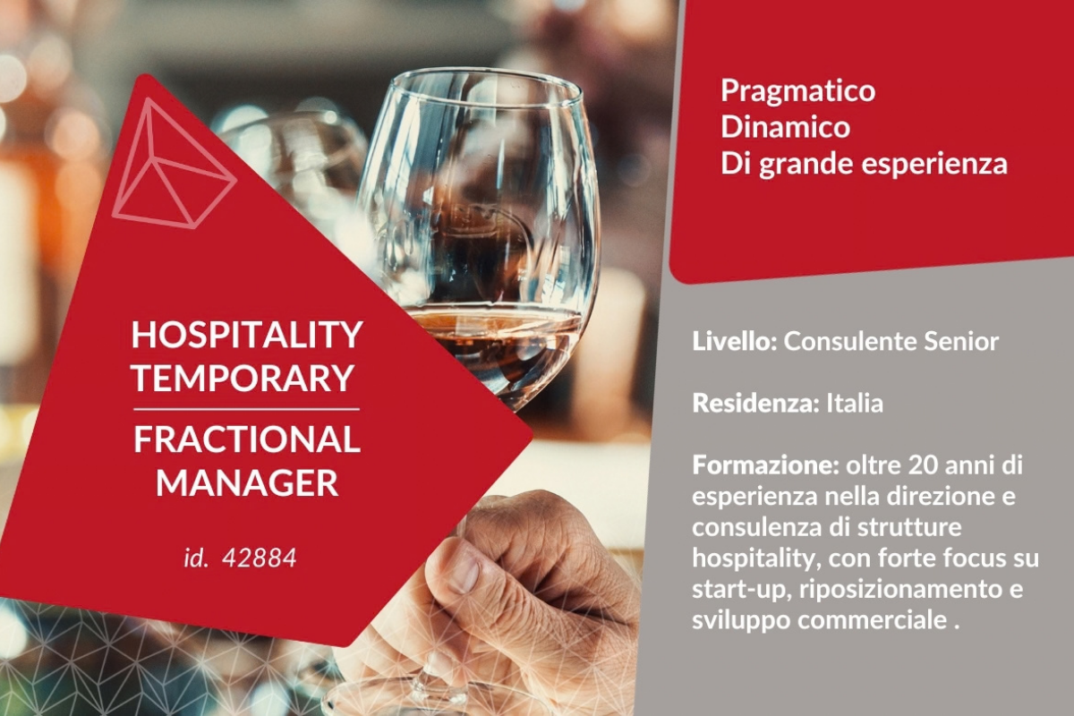 HOSPITALITY TEMPORARY FRACTIONAL MANAGER