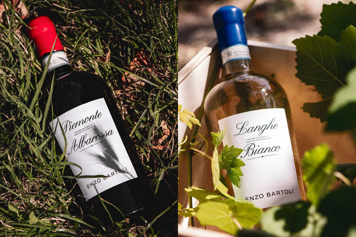 Langhe DOC Bianco e Piemonte DOC Albarossa la Timeless Collection Enzo Bartoli scontata del 40% da Esselunga