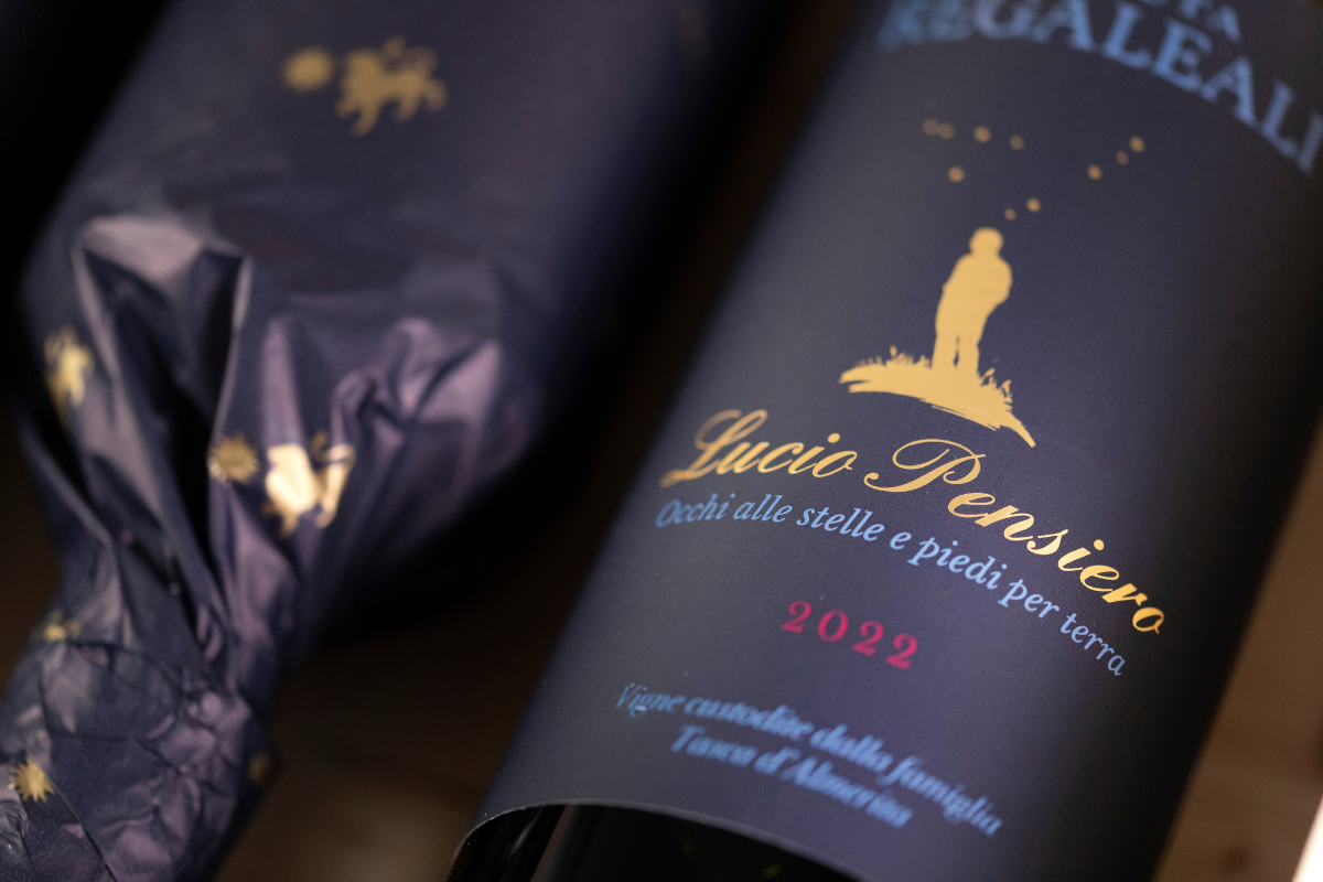 Lucio Pensiero Tasca d'Almerita presenta il vino dedicato al conte Lucio