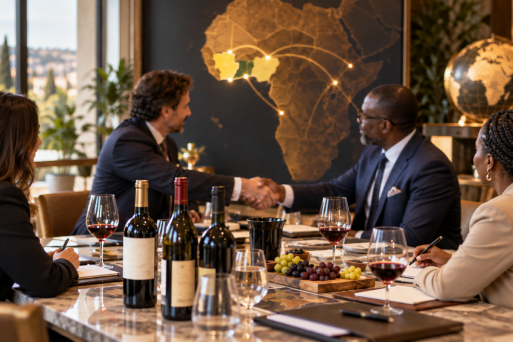 Vines & Wines World Tour by b.connected Nigeria e Costa d’Avorio, nuove rotte per il vino italiano