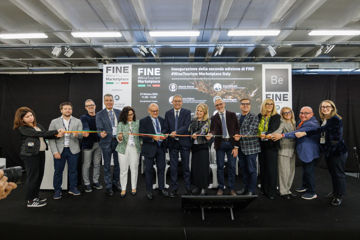 FINE Italy, a Riva del Garda l’enoturismo fa il pieno di espositori