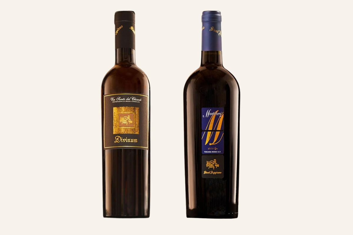 Il tempo nel bicchiere Divinum 2015 e Monteloro 2020 di Fattoria Sant'Appiano