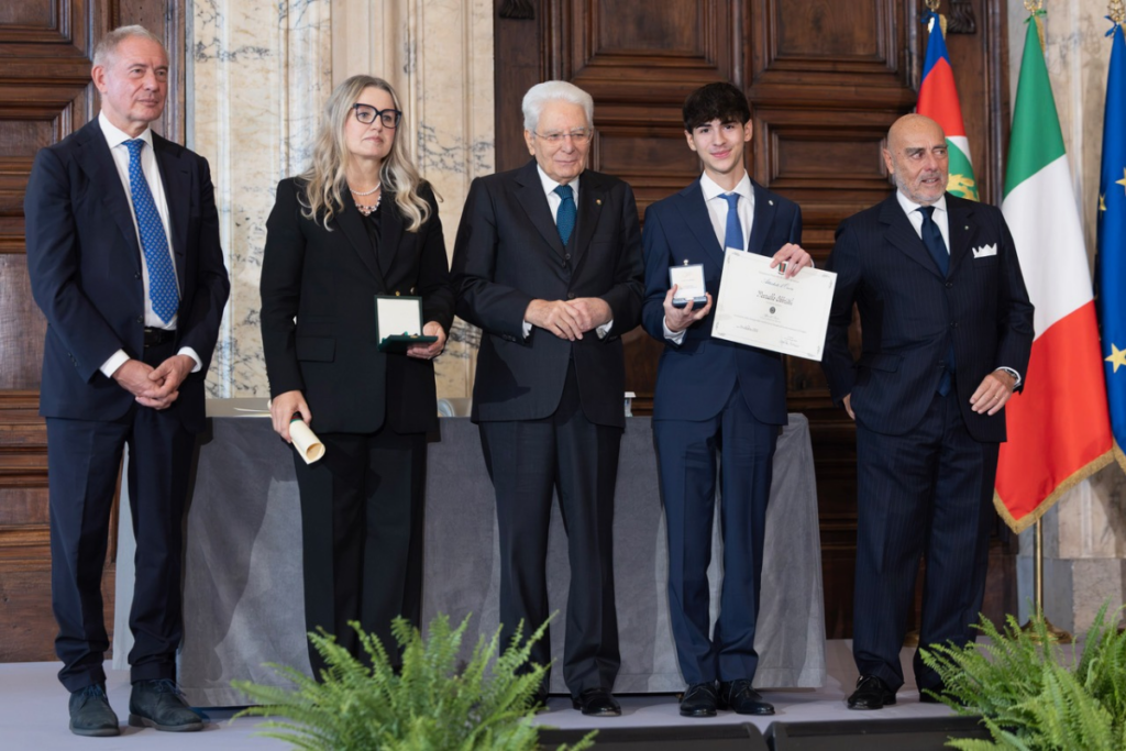 Marina Cvetic riceve dal Presidente Mattarella le insegne di Cavaliere del Lavoro
